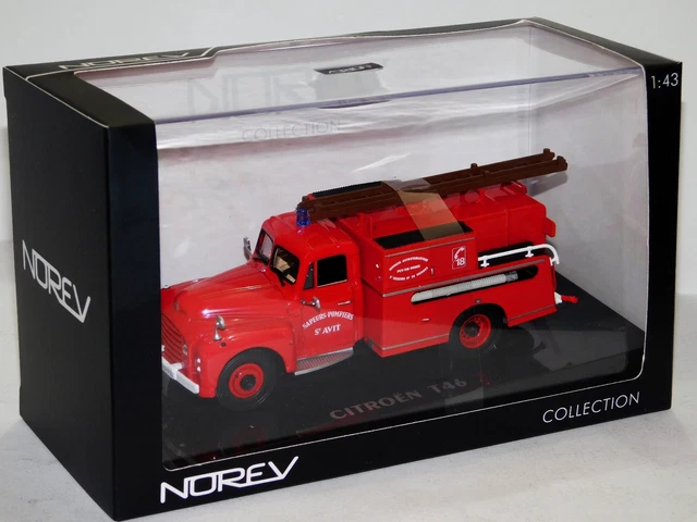 Kit Miniature CCC Citroën T55 Guinard 1953 Pompier - 1/43, Résine, Jamais Monté