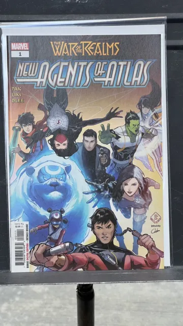War of the Realms New Agents of Atlas #1 (Marvel Comics 2019) KEY ISSUE 1st APP