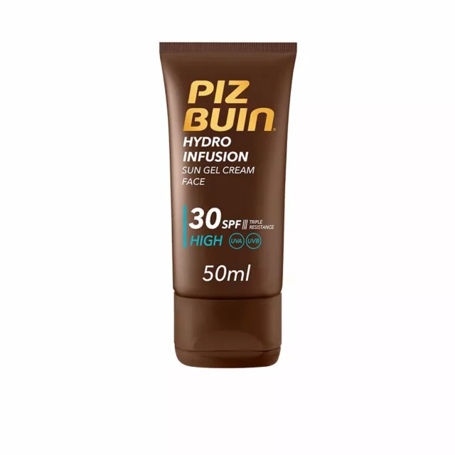 Solaires Piz Buin unisex HYDRO INFUSION sun gel cream face SPF30 50 ml