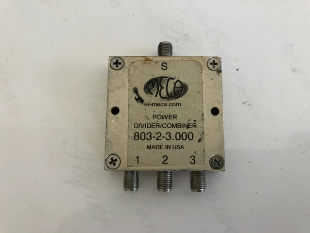 MECA 803-2-3.000803-2-3.000 2-4 GHz RF Coaxial Power Splitter Divider