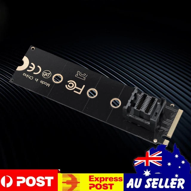 M.2 NVME To U.2 Hard Disk Adapter Card Mkey PCIeX4 M.2 PCIe To SFF8643 M.2 NVME