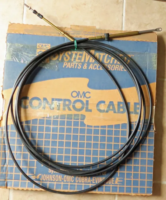 OMC Bombadier 176120 Stern Drive Control Cable 20'