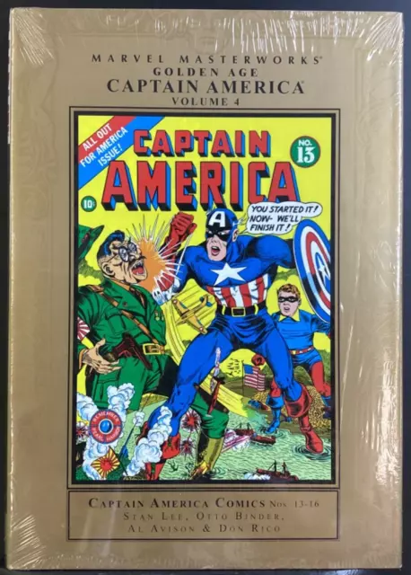 Marvel Masterworks Golden Age Captain America vol. 4 Nos. 13-16 HC - 2010