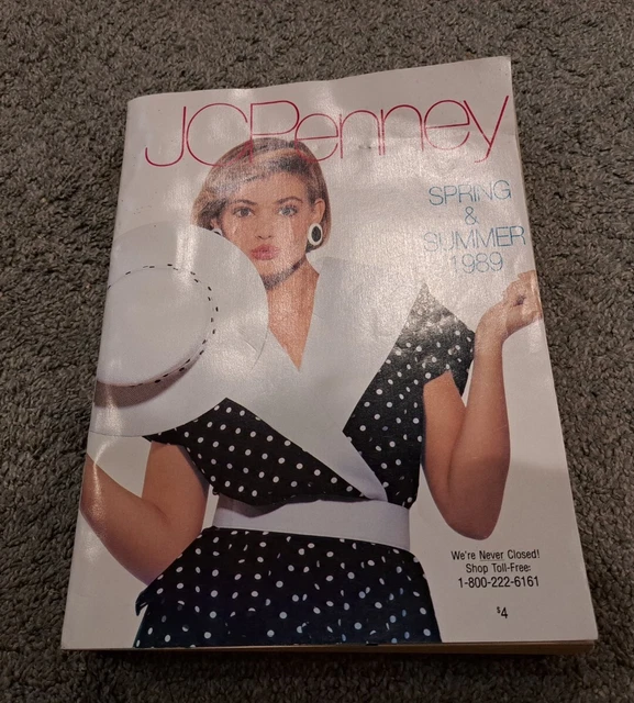 SPRING & SUMMER 1989 JC Penney Catalog 25.00 PicClick