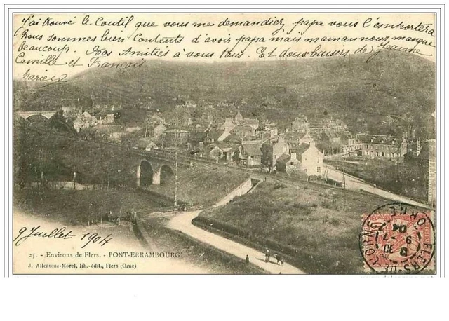 61.Pont Errambourg.environs De Flers