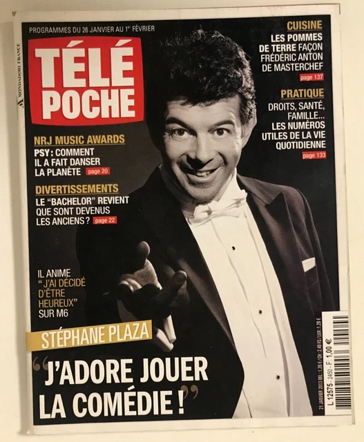 ▻TELE POCHE N°2450 2013 STEPHANE PLAZA SHEILA EUR 5,00