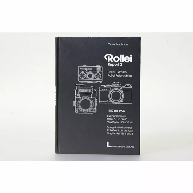 Claus Prochnow - Rollei Report 3 ( 1960 bis 1995 ) - Lindemanns Verlag - BUCH