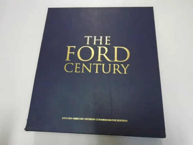 The Ford Motor Company Lincoln Division Century 100 Years Appreciation Book Rare