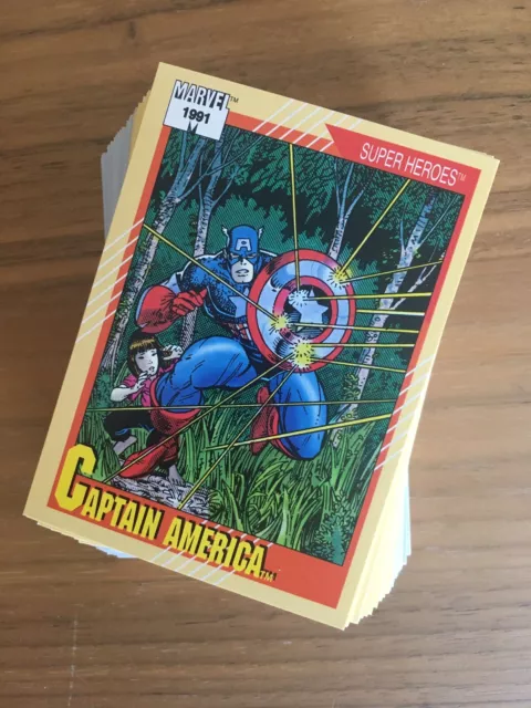 1991 Impel Marvel Universe Series II Trading Cards - Pick your Card for your Set