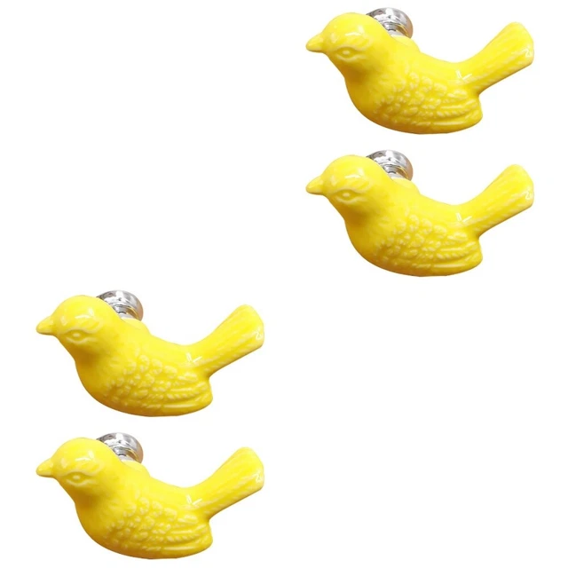 2 Bags Bird Knobs Pulls Kids Wardrobe Closet Girl Dresser Drawer 5
