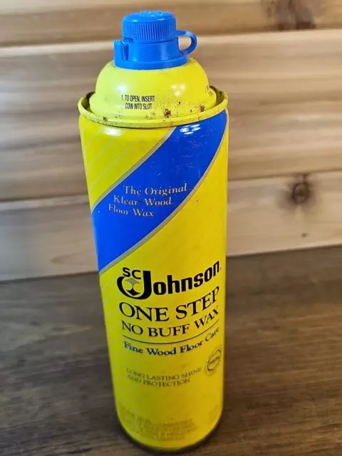 SC Johnson Wood Paste Wax 16 Oz Can Long Lasting Shine for Floors  Discontinued