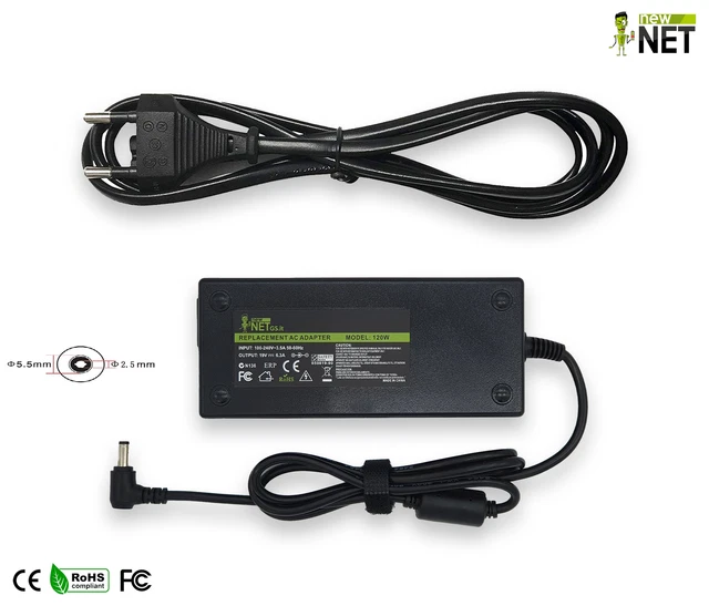 Chargeur 65W Pour ASUS X53Sv - 3,42A 19V - Neuf - Compatible Toshiba