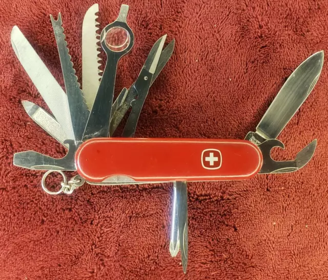 Wenger Monarch 85mm Folding Swiss Army Knife Multi tool