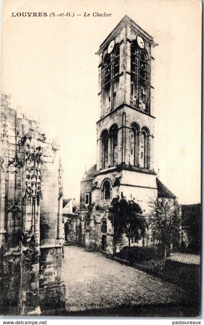 95 LOUVRES - Le clocher PAST/6732