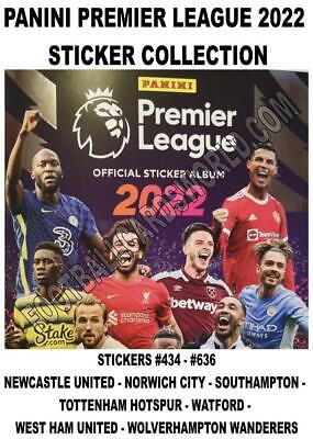 PANINI Campionato 2022 Sticker Collection - #434 - #636 (Newcastle-Lupi)