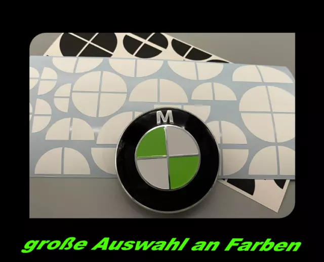 100X EMBLEM AUFKLEBER für BMW Deko Styling Felgen Logo Tuning 1 2 3 4 5 6 M  X EUR 6,49 - PicClick DE