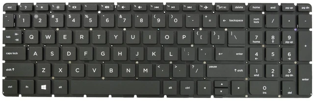 Touche De Clavier HP Compaq Spectre 13-AP (13-AP0029TU) – Touche Unique, Pièce Détachée
