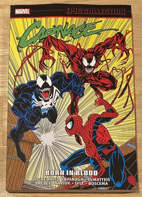 Carnage Epic Collection Vol 1 Born In Blood Amazing Spiderman TPB Paperback TP