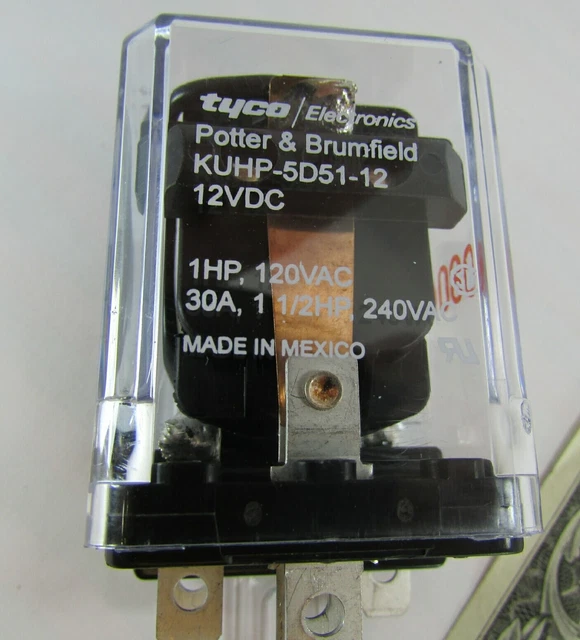 Schrack RP010012 Relè 12VDC 1 Scambio SPDT 10A/250VAC - Foto 8