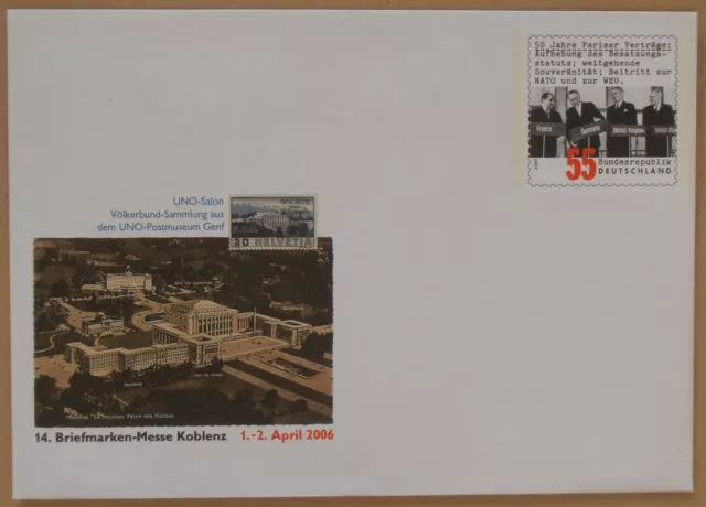 USo 116 - 14. Briefmarkenmesse Koblenz 2006