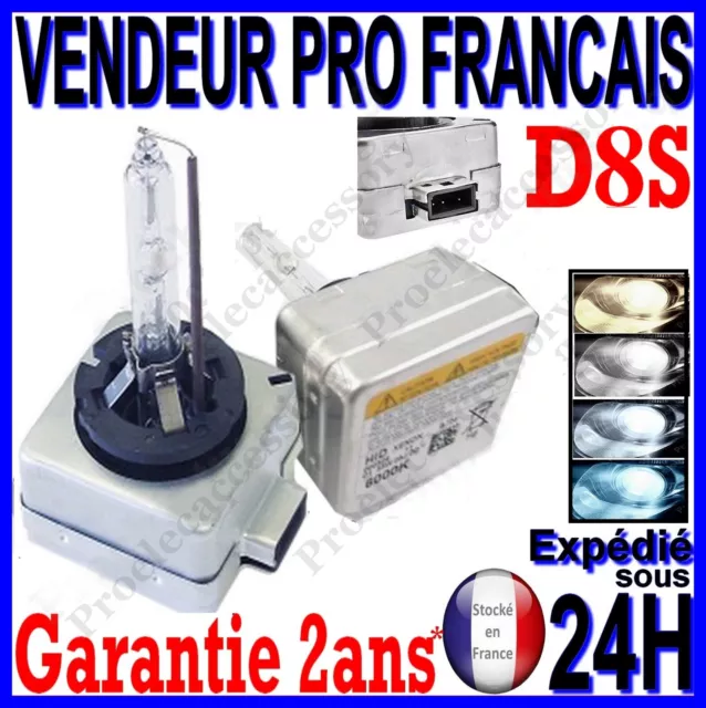 AMPOULE D8S XENON 25W 42V PK32d-1 LAMPE COMPATIBLE PHARE FEU OSRAM XENARC 66548