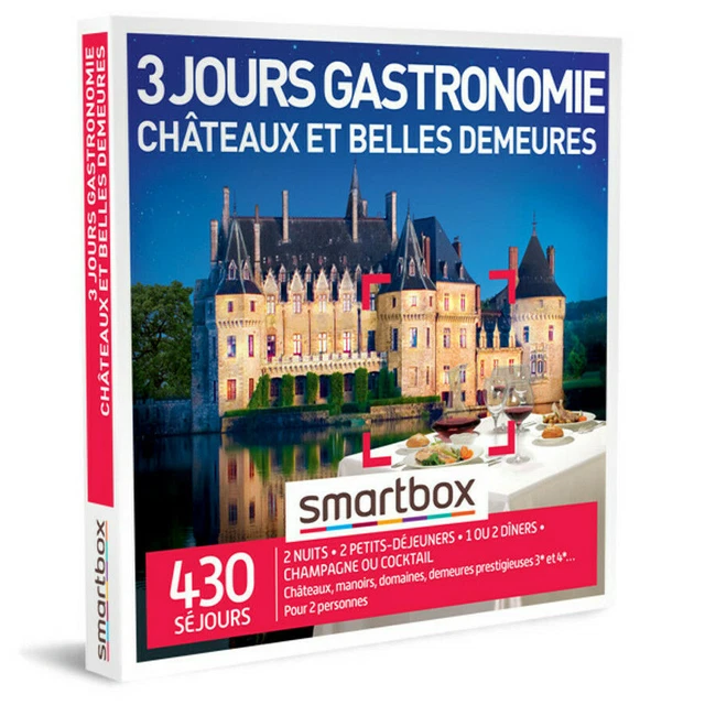 Coffret cadeau - Smartbox - Châteaux et gastronomie