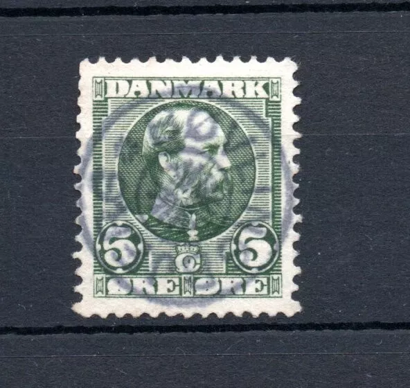 Danemark 1905 Freimarke 47 luxus gebraucht Sternstempel Bovlingbjerg