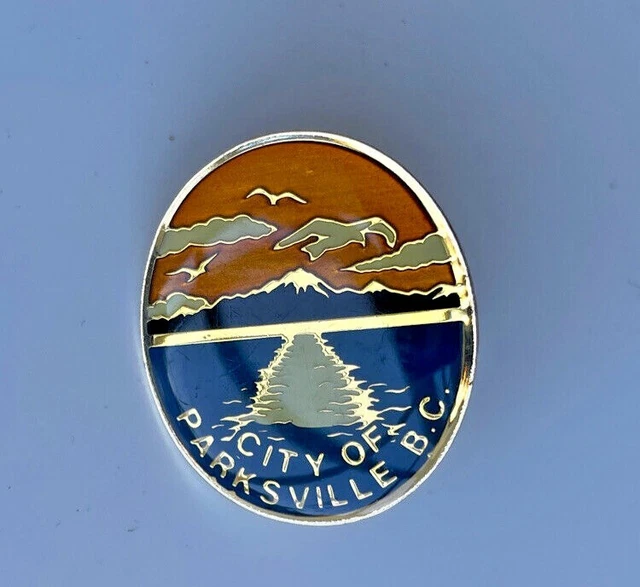 PARKSVILLE SUNSET OCEAN Island Vancouver BC Canada Clouds Enamel Hat ...