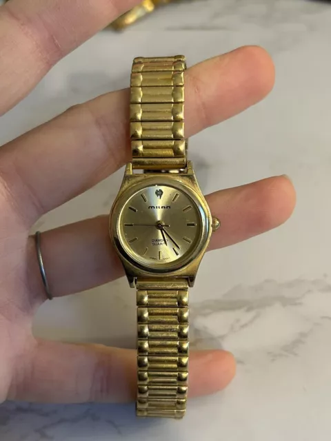 Milan diamond hotsell quartz watch mln1003