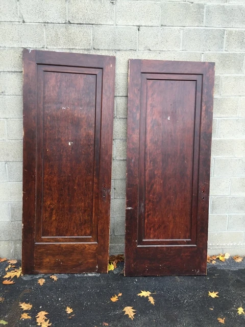Neo 5 Two Available Antique Birch Passage Doors