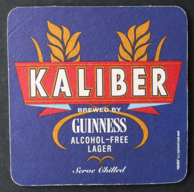 Sous-bock merry GUINNESS KALIBER serve chilled beermat coaster 22