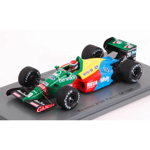SPARK 1/18 BENETTON Ford B188 Thierry Boutsen 3rd Canadian GP 1988
