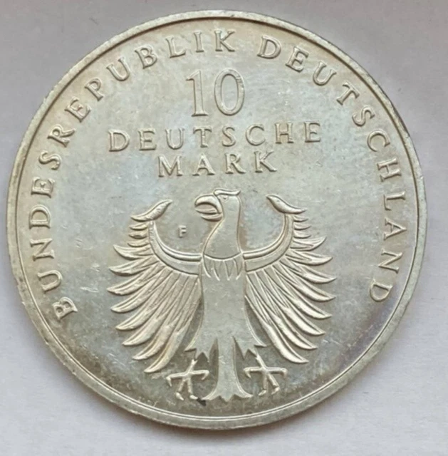 10 DM 50 Jahre deutsche Mark 925er Silber 1998 EUR 12,89 - PicClick DE