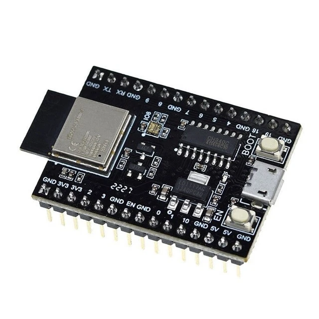 Lot De 2 Cartes De Développement ESP32-C3 Avec Écran OLED 0.42 Pouces - WiFi Bluetooth Pour IoT, Maison Intelligente Et Projets Connectés