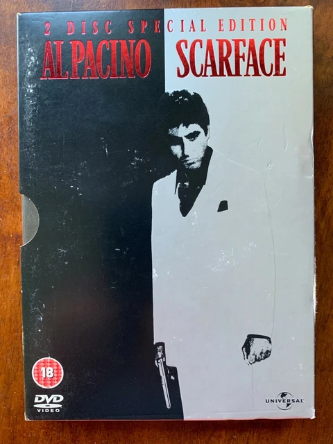 Scarface DVD 2-Disc Special Edition Gangster Classic Movie w/ Slipcover