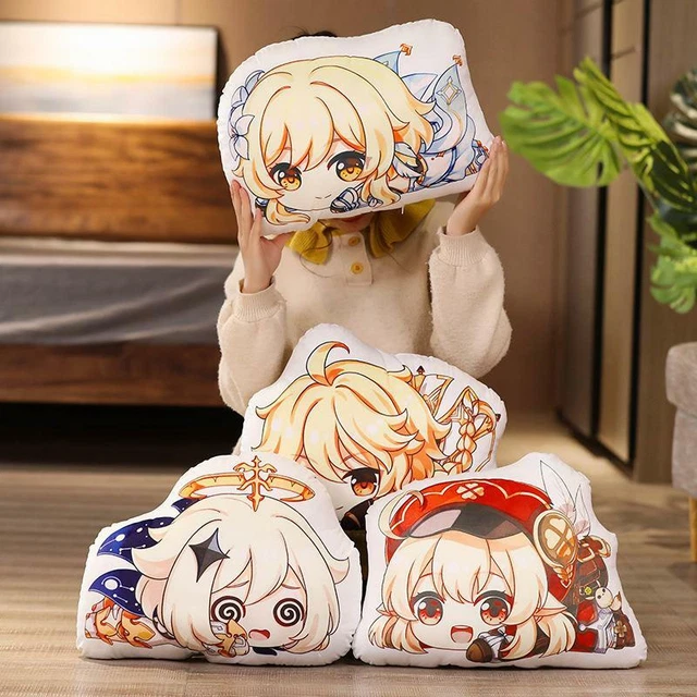 PROJECT GENSHIN IMPACT Anime Plushie Pillow Sofa Cushion Plush Pillow