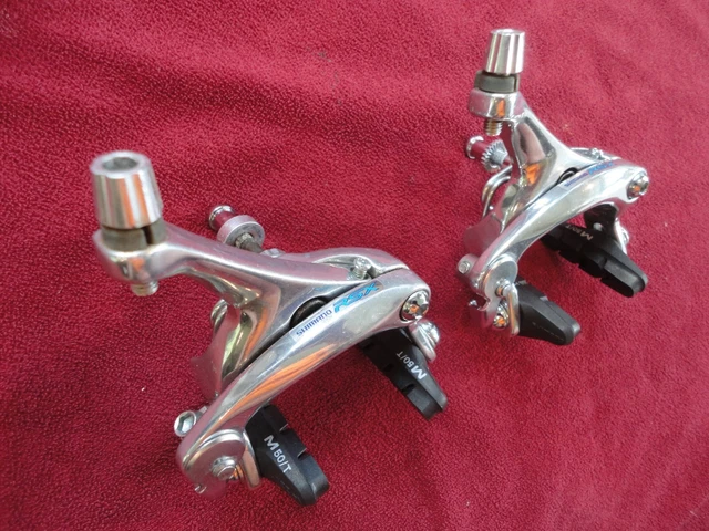 Freins Shimano RSX BR-A410 - Étriers Vélo Route - Paire Avant/Arrière - Argent - Occasion