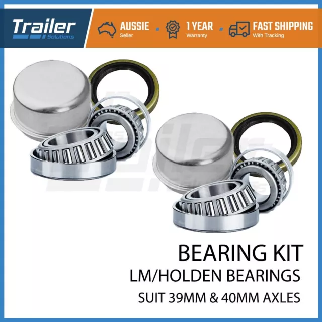 Oil Seal Bearing Kit Trailer Part (LM) Holden Bearings Trailer Wheel Bearing kit