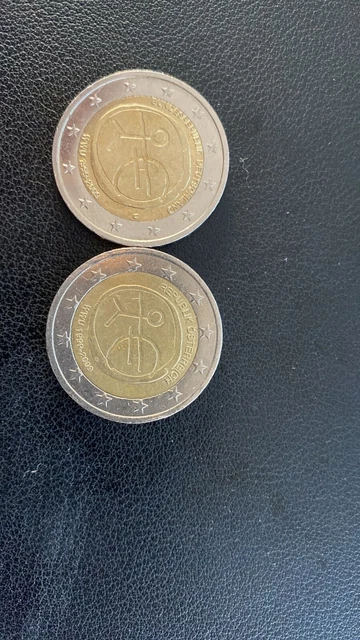 Seltene 2 Euro Münze Strichmännchen Wert 2 EURO MÜNZE "Strichmännchen mit großen Eurozeichen" für Sammler/Selten