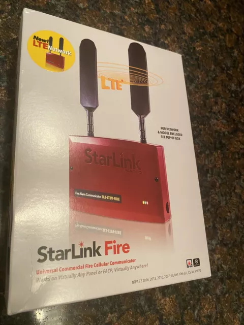 Napco StarLink Dual-Path Fire Alarm Communicator, Verizon LTE (SLE-LTEV-FIRE) 3