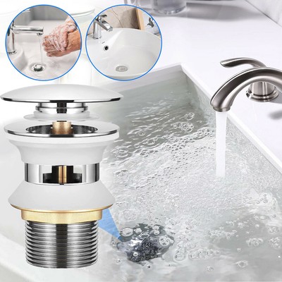 POP UP scadenza Set Lavandino scadenza flusso di scarico valvola per lavabo 