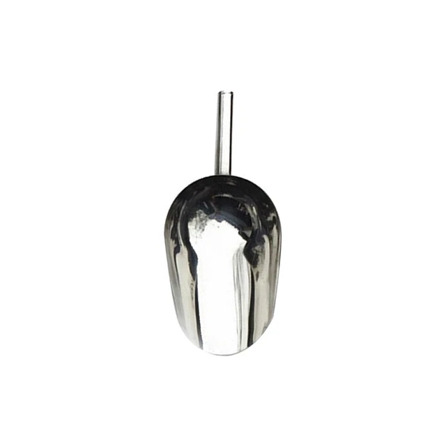 Stainless Steel Sweet Candy Ice Scraper Buffet Bar Food Measuring Scoop Shovel