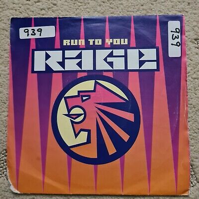 Rage Run To You 45rpm Vinyl Record
