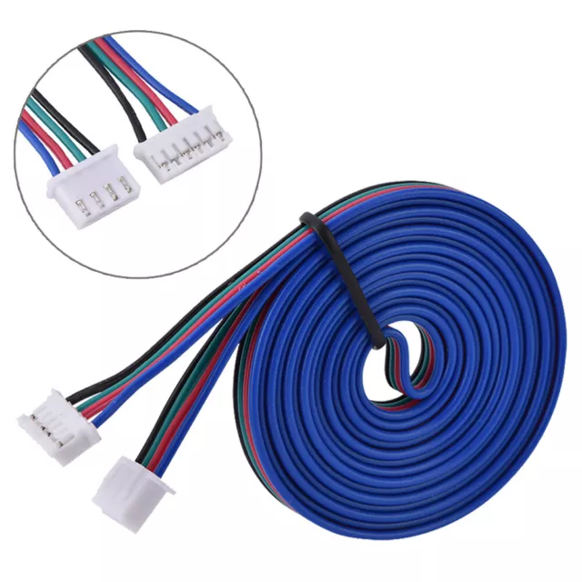 0.5-1.5m 4pin - 6pin Stepper Motor Cable Extension Line For XH2.54 3D Printer