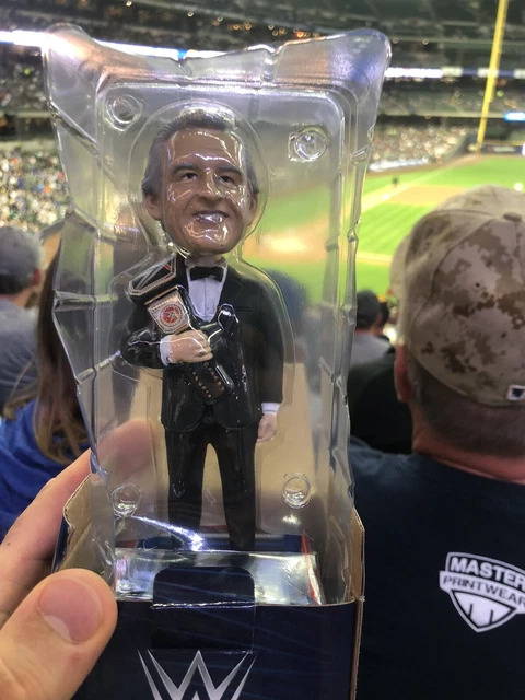 2021 Milwaukee Brewers Bob Uecker WWE bobblehead 9/25/21