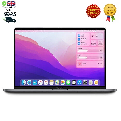 Apple MacBook Pro 13"  (Touch 2019) Core i5 2.4GHz Ram 16GB SSD 1TB Various Spec