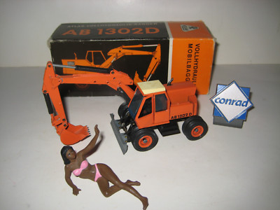 Orig. Conrad Atlas Da 1302 Scavatrice Benna Escavatore #2900.3 Conrad 1:50 Conf 