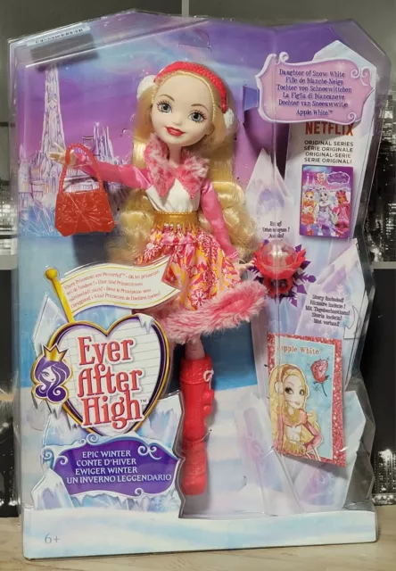 2016 Ever After High EPIC WINTER Apple White Doll - NRFB