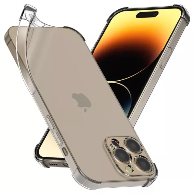 Coque Apple iPhone 14 Pro Max Etui Housse Silicone Rebords Renforcés Antichoc
