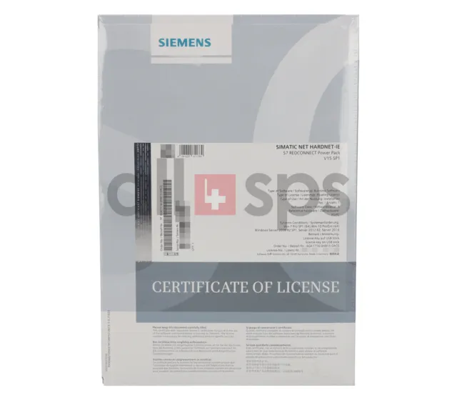Simatic Powerpack Hardnet-Ie S7-Redconnect V15 Sp1 - 6Gk1716-0Hb15-0Ac0 (Ns)